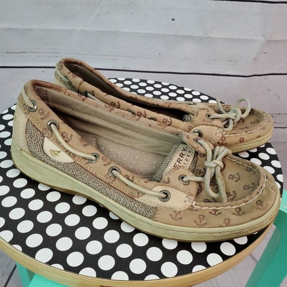 Sperry Shoes - Sperry Anchor Shoes Leather Top Sider 6.5 M